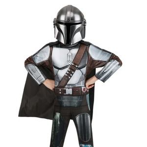 Jazwares Star Wars the Mandalorian child costume nwt med 8-10/ lg 12-14